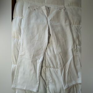 Lauren Ralph Lauren modern straight ankle white jeans